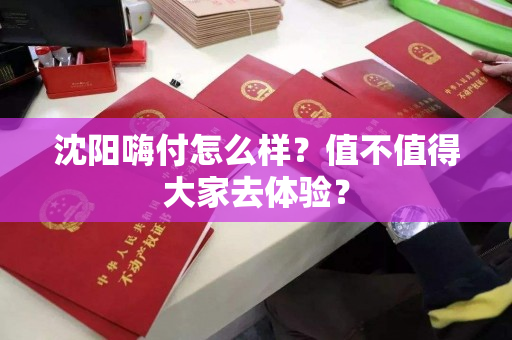 沈阳嗨付怎么样？值不值得大家去体验？