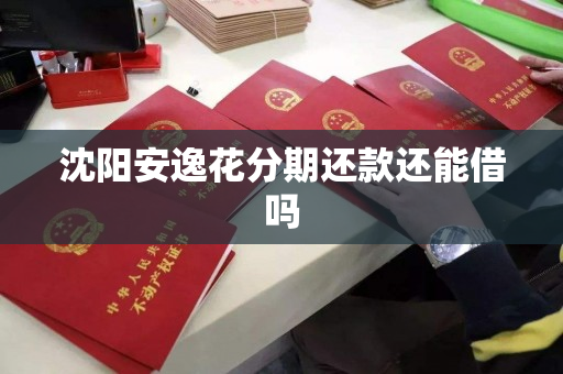 沈阳安逸花分期还款还能借吗 沈阳安逸花分期还款还能借吗