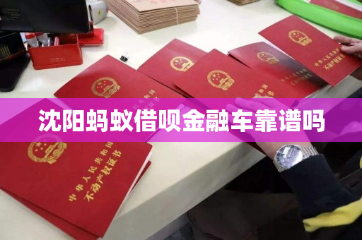 沈阳蚂蚁借呗金融车靠谱吗