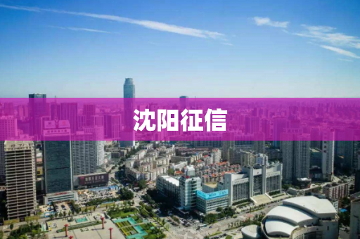 沈阳征信 沈阳征信