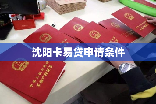 沈阳卡易贷申请条件 沈阳卡易贷申请条件