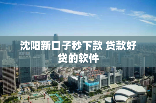 沈阳新口子秒下款 贷款好贷的软件 沈阳新口子秒下款 贷款好贷的软件