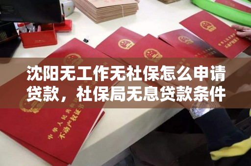 沈阳无工作无社保怎么申请贷款，社保局无息贷款条件是什么