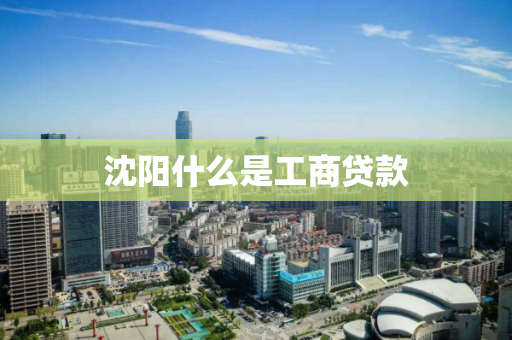 沈阳什么是工商贷款