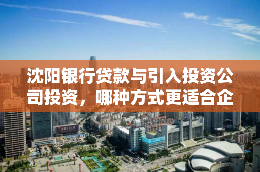 沈阳银行贷款与引入投资公司投资，哪种方式更适合企业？