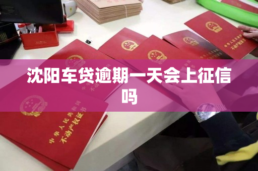 沈阳车贷逾期一天会上征信吗 沈阳车贷逾期一天会上征信吗