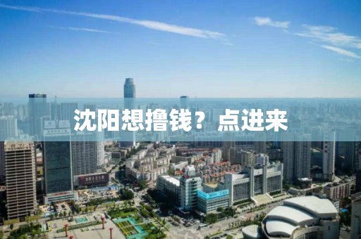 沈阳想撸钱？点进来
