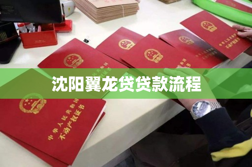 沈阳翼龙贷贷款流程