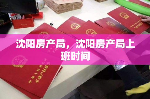 沈阳房产局，沈阳房产局上班时间