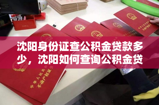 沈阳身份证查公积金贷款多少,沈阳如何查询公积金贷款额度 沈阳身份证查公积金贷款多少,沈阳如何查询公积金贷款额度