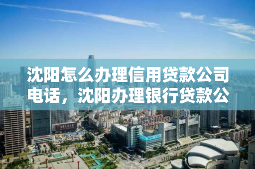 沈阳怎么办理信用贷款公司电话，沈阳办理银行贷款公司