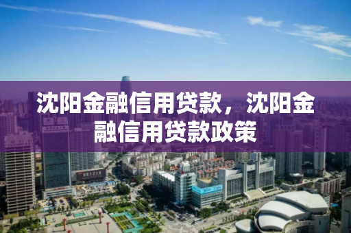 沈阳金融信用贷款,沈阳金融信用贷款政策 沈阳金融信用贷款,沈阳金融信用贷款政策