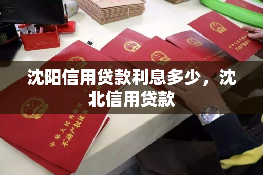 沈阳信用贷款利息多少,沈北信用贷款 沈阳信用贷款利息多少,沈北信用贷款