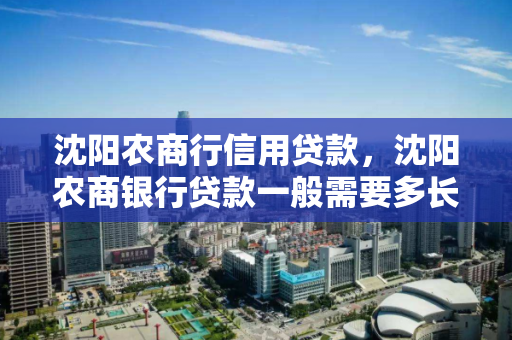 沈阳农商行信用贷款，沈阳农商银行贷款一般需要多长时间