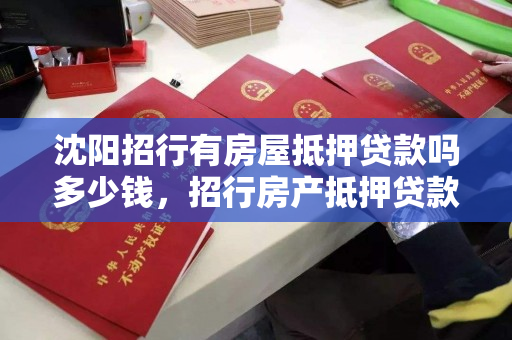 沈阳招行有房屋抵押贷款吗多少钱,招行房产抵押贷款条件 沈阳招行有房屋抵押贷款吗多少钱,招行房产抵押贷款条件