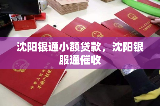 沈阳银通小额贷款，沈阳银服通催收