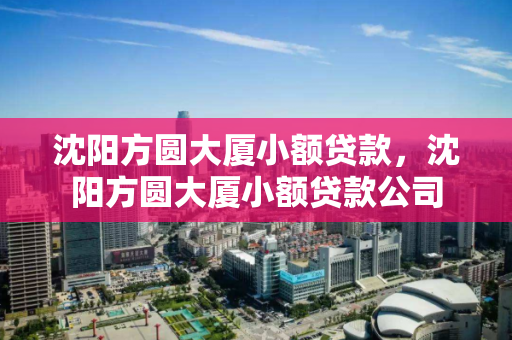 沈阳方圆大厦小额贷款，沈阳方圆大厦小额贷款公司