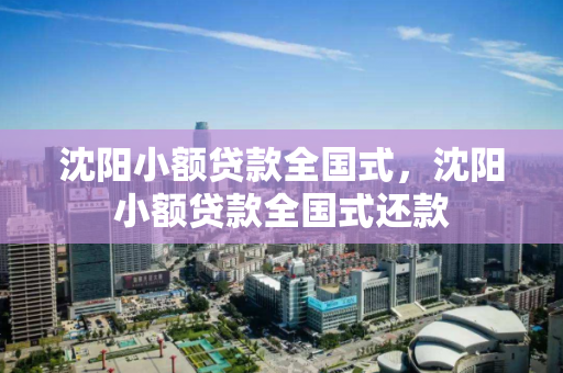 沈阳小额贷款全国式,沈阳小额贷款全国式还款 沈阳小额贷款全国式,沈阳小额贷款全国式还款