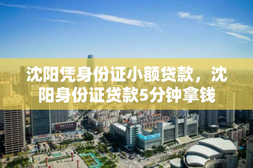 沈阳凭身份证小额贷款，沈阳身份证贷款5分钟拿钱