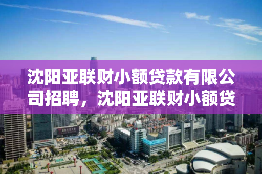 沈阳亚联财小额贷款有限公司招聘,沈阳亚联财小额贷款有限公司怎么样 沈阳亚联财小额贷款有限公司招聘,沈阳亚联财小额贷款有限公司怎么样