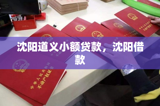 沈阳道义小额贷款,沈阳借款 沈阳道义小额贷款,沈阳借款