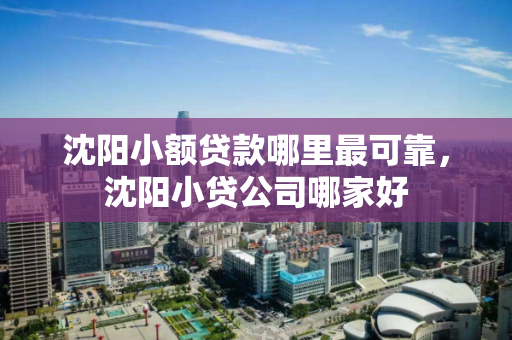 沈阳小额贷款哪里最可靠,沈阳小贷公司哪家好 沈阳小额贷款哪里最可靠,沈阳小贷公司哪家好
