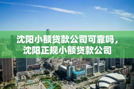 沈阳小额贷款公司可靠吗，沈阳正规小额贷款公司