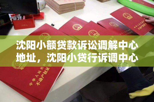 沈阳小额贷款诉讼调解中心地址,沈阳小贷行诉调中心是什么机构 沈阳小额贷款诉讼调解中心地址,沈阳小贷行诉调中心是什么机构