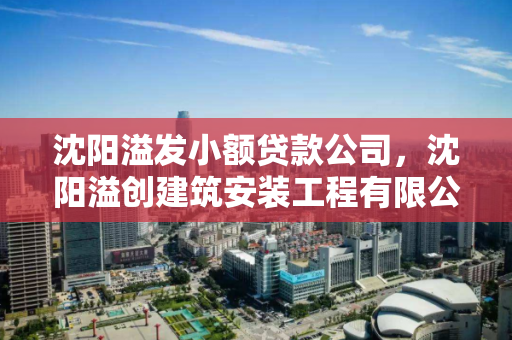 沈阳溢发小额贷款公司，沈阳溢创建筑安装工程有限公司