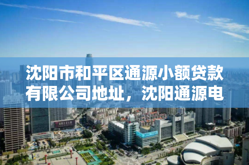 沈阳市和平区通源小额贷款有限公司地址，沈阳通源电线质量咋样