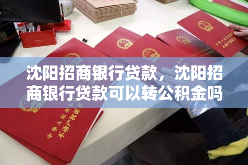 沈阳招商银行贷款，沈阳招商银行贷款可以转公积金吗