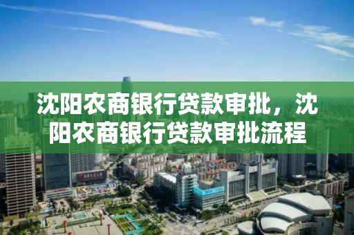 沈阳农商银行贷款审批，沈阳农商银行贷款审批流程