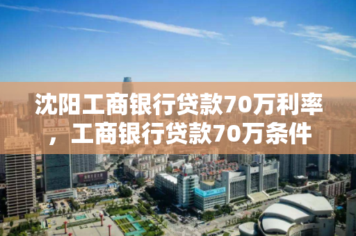 沈阳工商银行贷款70万利率，工商银行贷款70万条件