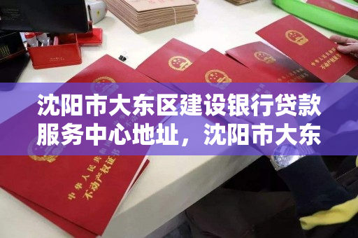 沈阳市大东区建设银行贷款服务中心地址，沈阳市大东区建设银行贷款服务中心地址
