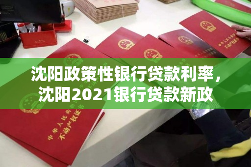 沈阳政策性银行贷款利率，沈阳2021银行贷款新政