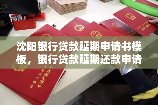 沈阳银行贷款延期申请书模板，银行贷款延期还款申请书2020年