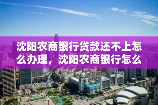 沈阳农商银行贷款还不上怎么办理,沈阳农商银行怎么了 沈阳农商银行贷款还不上怎么办理,沈阳农商银行怎么了