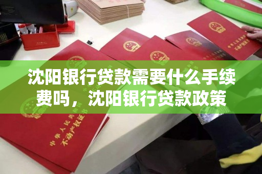 沈阳银行贷款需要什么手续费吗,沈阳银行贷款政策 沈阳银行贷款需要什么手续费吗,沈阳银行贷款政策