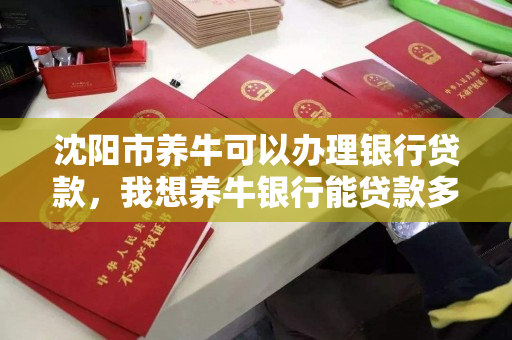 沈阳市养牛可以办理银行贷款,我想养牛银行能贷款多少钱 沈阳市养牛可以办理银行贷款,我想养牛银行能贷款多少钱