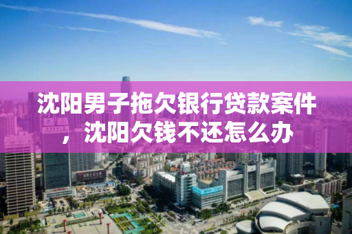 沈阳男子拖欠银行贷款案件，沈阳欠钱不还怎么办
