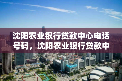 沈阳农业银行贷款中心电话号码，沈阳农业银行贷款中心电话号码是多少