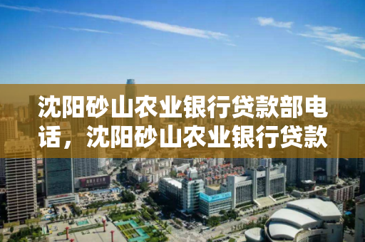 沈阳砂山农业银行贷款部电话，沈阳砂山农业银行贷款部电话号码