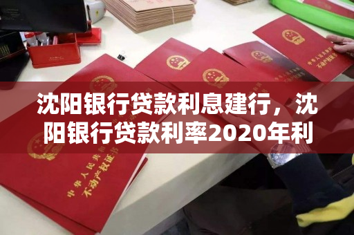 沈阳银行贷款利息建行，沈阳银行贷款利率2020年利率