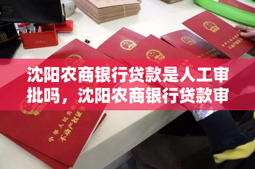 沈阳农商银行贷款是人工审批吗,沈阳农商银行贷款审批流程 沈阳农商银行贷款是人工审批吗,沈阳农商银行贷款审批流程