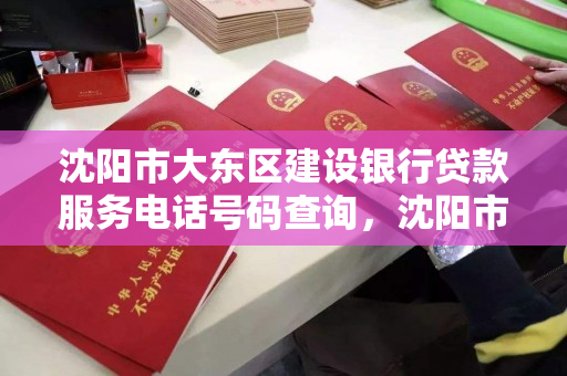 沈阳市大东区建设银行贷款服务电话号码查询，沈阳市建设银行大东区支行地址
