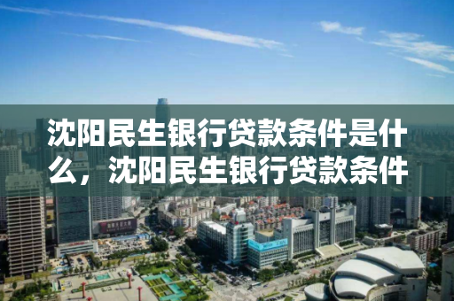 沈阳民生银行贷款条件是什么，沈阳民生银行贷款条件是什么样的
