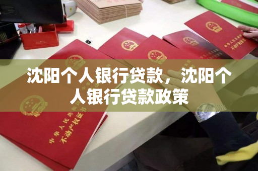 沈阳个人银行贷款，沈阳个人银行贷款政策