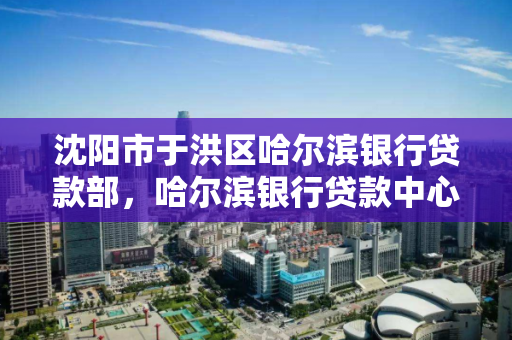 沈阳市于洪区哈尔滨银行贷款部，哈尔滨银行贷款中心电话咨询