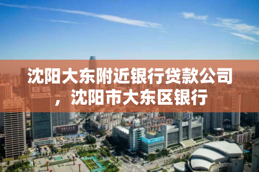 沈阳大东附近银行贷款公司，沈阳市大东区银行