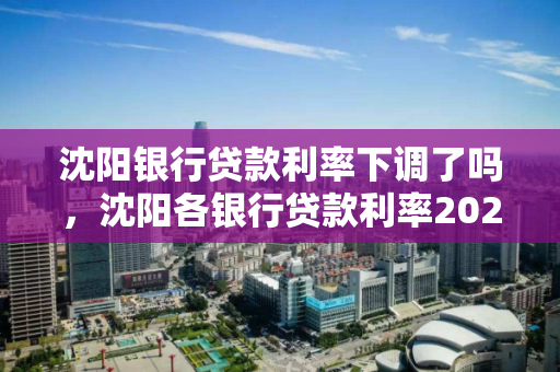 沈阳银行贷款利率下调了吗，沈阳各银行贷款利率2021年利率表